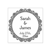 結婚式のための装飾ハートゴム印 ラバースタンプ (インプリント)