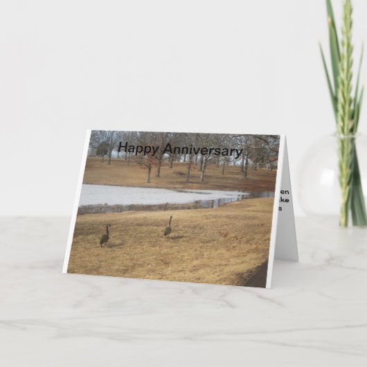 結婚式のアニバーサリーカード カード (正面)