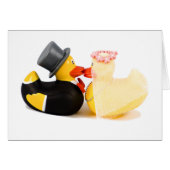 結婚式のアヒル (正面横)