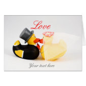 結婚式のアヒル (正面横)