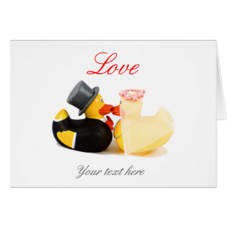 結婚式のアヒル