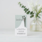 結婚式のイベント・プランナの名刺 名刺 (スタンド正面)