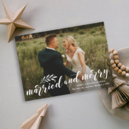 結婚式のウェディングフォトクリスマスカード シーズンカード