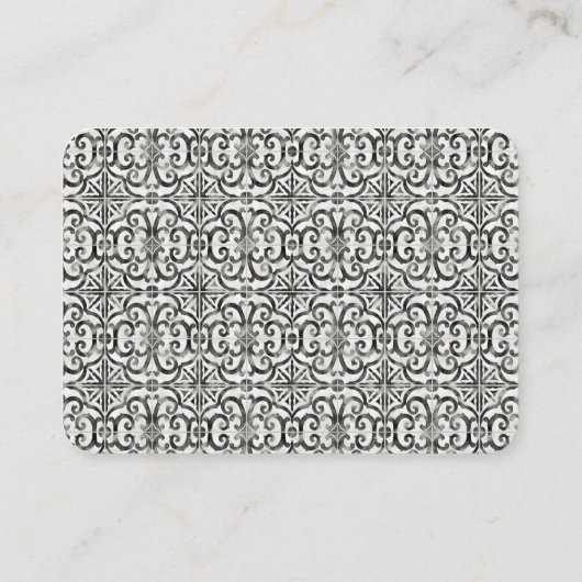 結婚式のウェブサイトRSVPの素朴な西部の砂漠のサボテン 名刺 (裏面)