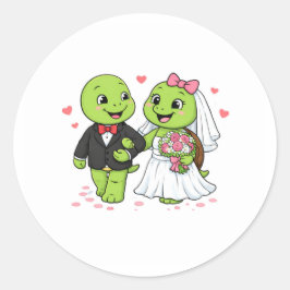 結婚式のウエディングウォーク ラウンドシール