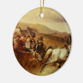 結婚式のカート セラミックオーナメント (左)