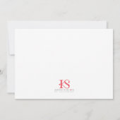 結婚式のカードとギフトのサイン 招待状 (裏面)