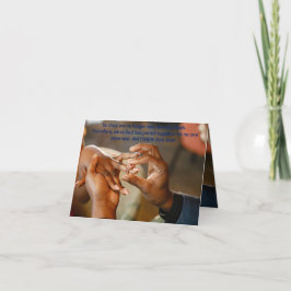 結婚式のカード1 サンキューカード