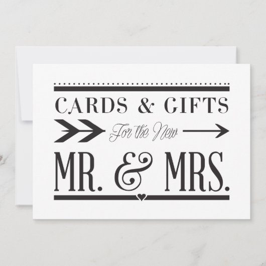 結婚式のカード&ギフトサイン 招待状 (正面)