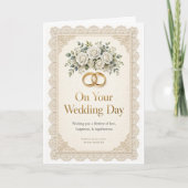 結婚式のカード　メッセージカード カード (正面)