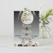 結婚式のカード 招待状 (スタンド正面)