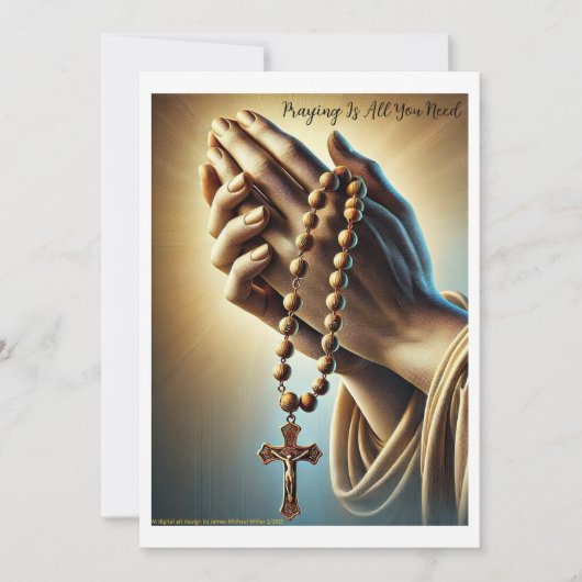 結婚式のカード 招待状 (正面)