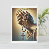 結婚式のカード 招待状 (スタンド正面)