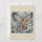 結婚式のカード 招待状 (裏面)