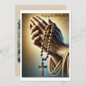 結婚式のカード 招待状 (正面/裏面)