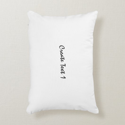 結婚式のギフトと好意を作成文字印刷ニース アクセントクッション (正面(垂直))