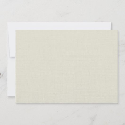 結婚式のケーキモノグラム / 結婚式 招待状 (裏面)