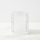 結婚式のゲストへのギフト フロストグラスマグカップ (中央)