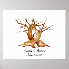 結婚式のゲストブックの代替案 ポスター