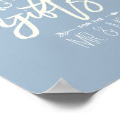 結婚式のサインカード & ギフト ウォーターカラー多肉植物 ポスター (角)