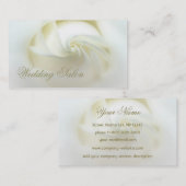 結婚式のサロンの名刺 名刺 (正面/裏面)