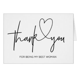 結婚式のサンキューカードの最も最高のな女性カード