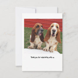 結婚式のサンキューカード サンキューカード