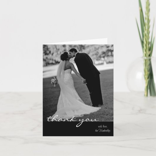 結婚式のサンキューカード サンキューカード (正面)