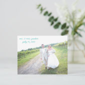 結婚式のサンキューカード サンキューカード (スタンド正面)