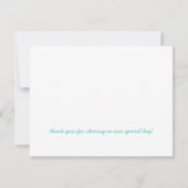 結婚式のサンキューカード サンキューカード (裏面)