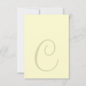 結婚式のサンキューカード サンキューカード (裏面)