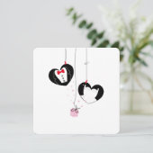 結婚式のシンボルを吊るす。新婦新郎 (スタンド正面)