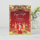 結婚式のジャッゴ招待状をジャゴ招待状として 招待状 (スタンド正面)