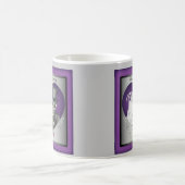 結婚式のスカル コーヒーマグカップ (中央)