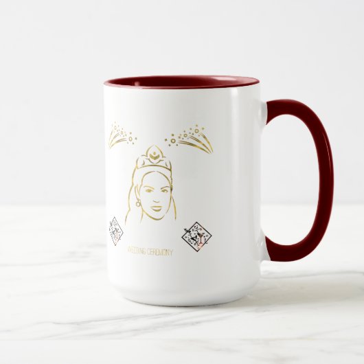結婚式のスタイル マグカップ (右)
