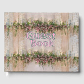 結婚式のステージ ゲストブック (正面)