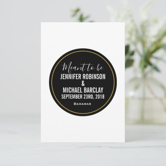 結婚式のテンプレートにするつもりだった 案内状 (スタンド正面)