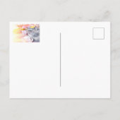 結婚式のテーブル ポストカード (裏面)