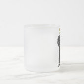 結婚式のテーマ48 フロストグラスマグカップ (中央)