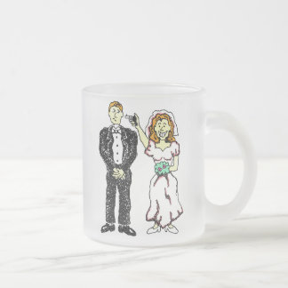 結婚式のテーマ48 フロストグラスマグカップ