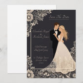 結婚式のドレスを覚えておく日 招待状 (正面/裏面)