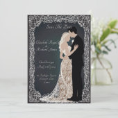 結婚式のドレスを覚えておく日 招待状 (スタンド正面)