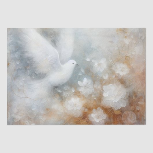 結婚式のドヴェの包装紙 薄葉紙 (正面)