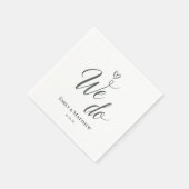 結婚式のナプキン スタンダードカクテルナプキン (角)