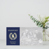 結婚式のパスポート (スタンド正面)