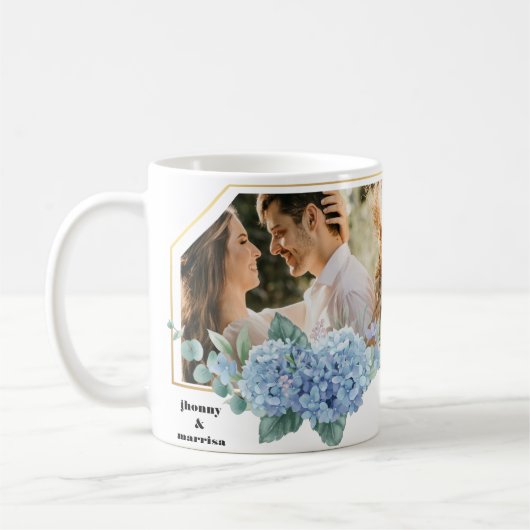結婚式のパーティーのギフトマグ コーヒーマグカップ (左)