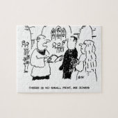 結婚式のビカール結婚と花婿 ジグソーパズル (横)