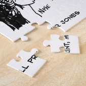 結婚式のビカール結婚と花婿 ジグソーパズル (側面)