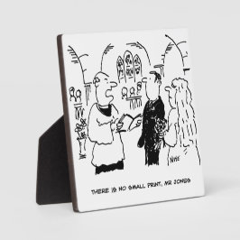 結婚式のビカール結婚と花婿 フォトプラーク