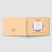 結婚式のフォイルゲストブック ゲストブック (全面)